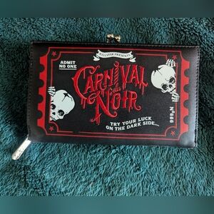 NWOT Killstar Carnival Du Noir Wallet/ Clutch